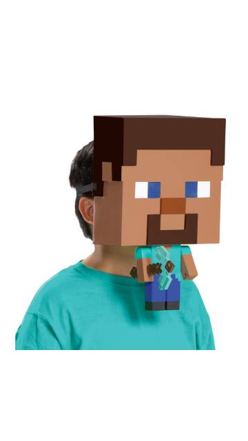 Minecraft Steve 'Move A Mask'