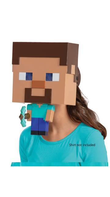 Minecraft Steve 'Move A Mask'