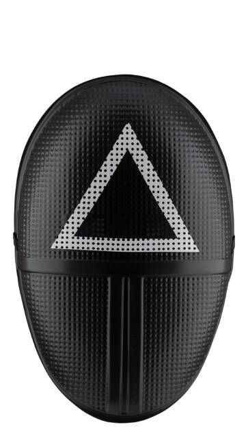 Squid Game Triangle Supervisor Mask