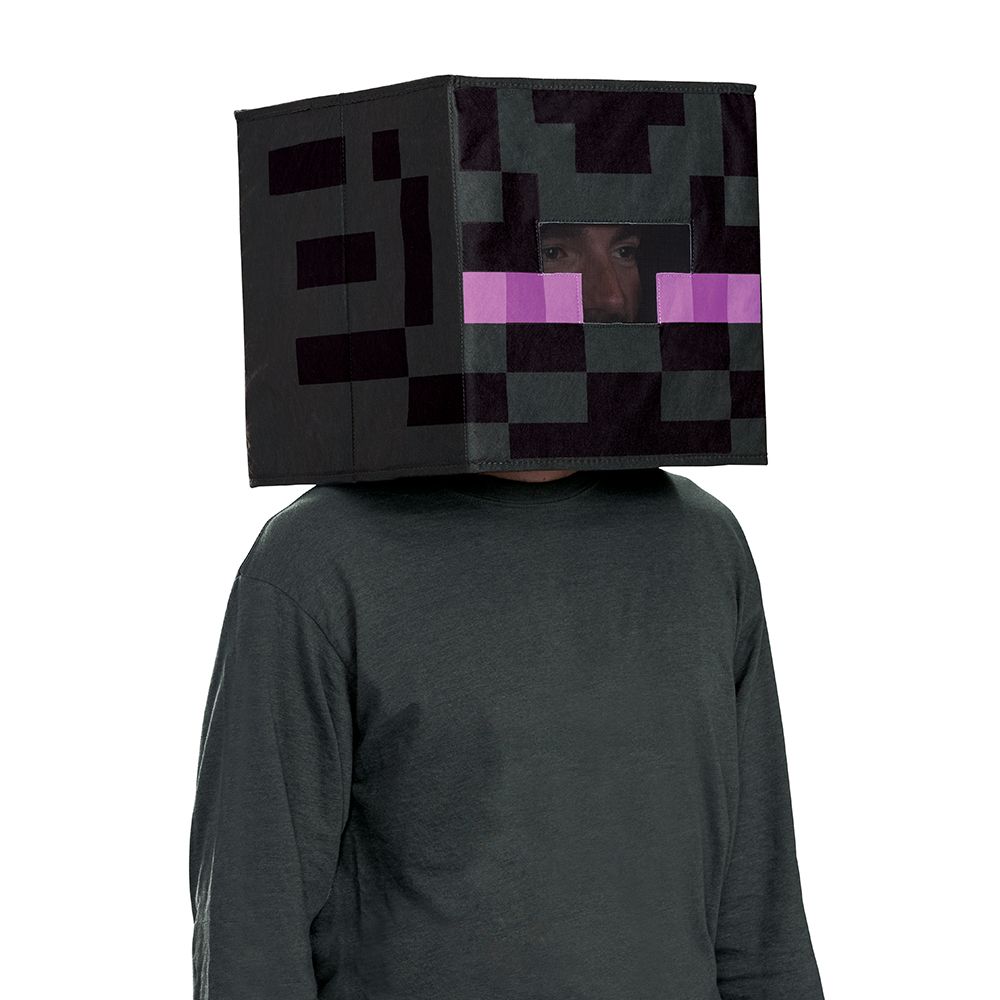 Enderman Block Head Mask