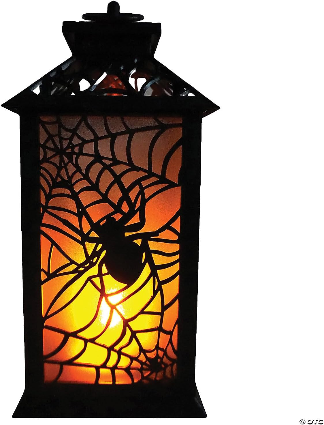 LED Spider Lantern Decor