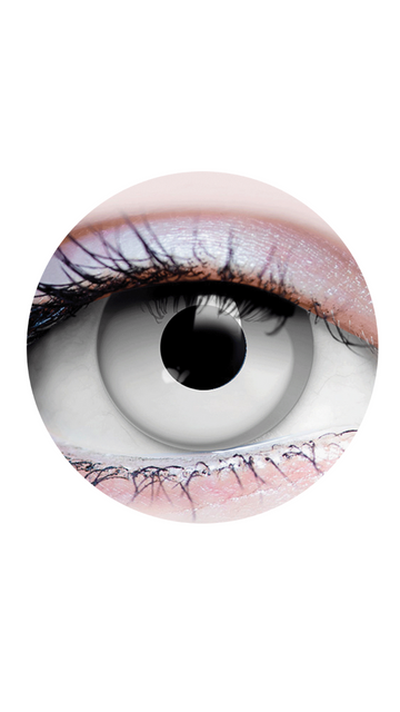 Primal Zombie White Contact Lenses