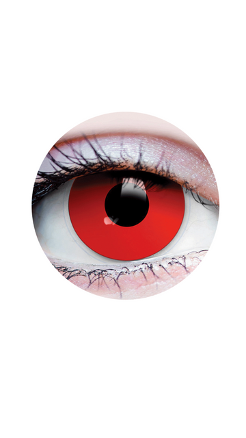 Red Evil Eyes Contact Lenses