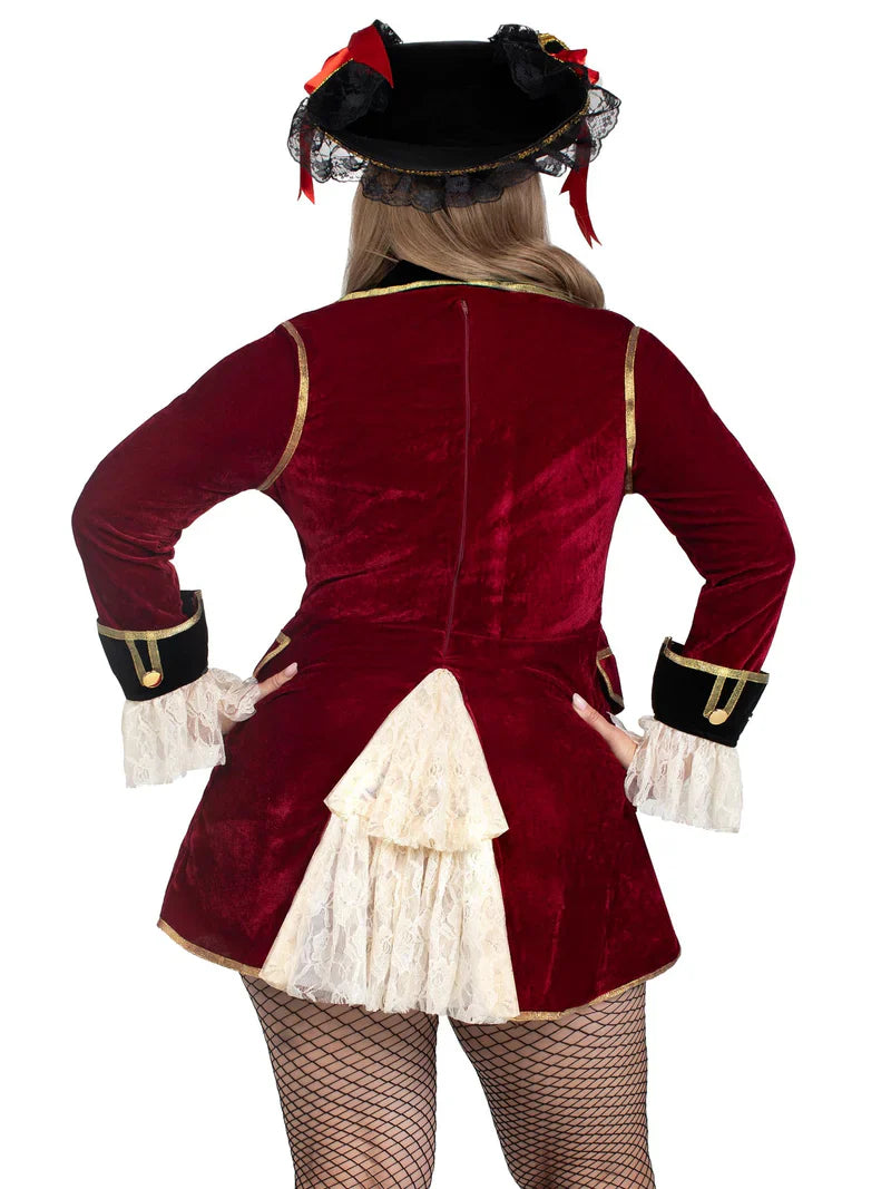 Elegant Pirate Captain Costume