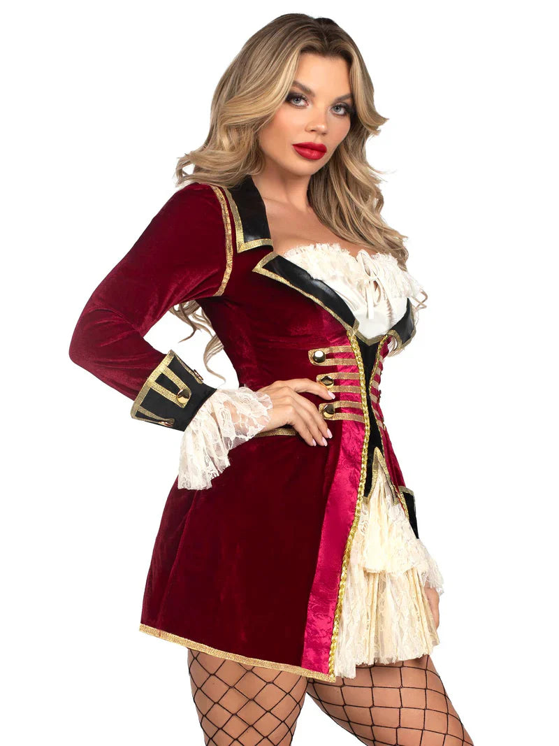 Elegant Pirate Captain Costume