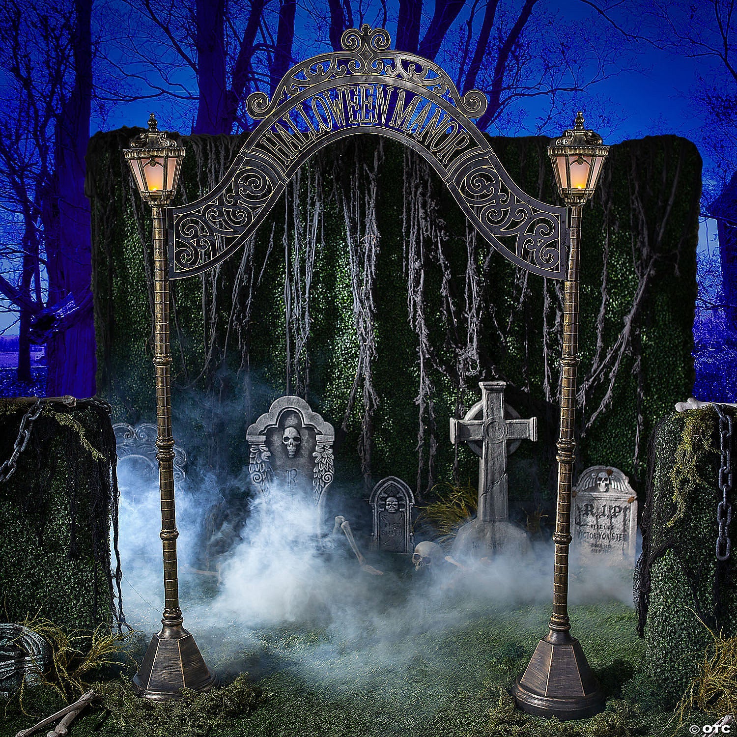 Halloween Manor Archway Decoration