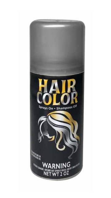 Black Hair Spray Color