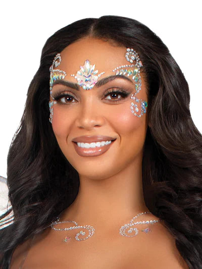 Pixie Face Jewels Stickers