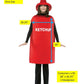 Adult Ketchup Costume - Standard
