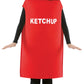 Adult Ketchup Costume - Standard