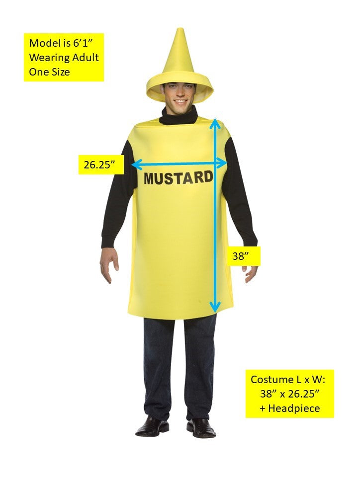Adult Mustard Costume