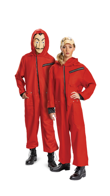 Money Heist Jumpsuit and Mask