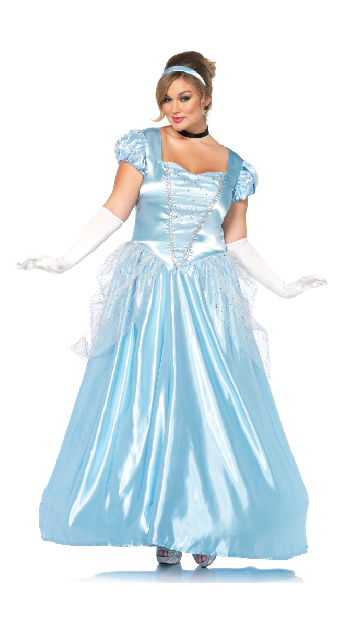 Plus Classic Cinderella Costume - SoulofHalloween