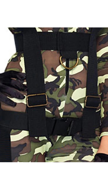 Pretty Paratrooper Women's Costume - SoulofHalloween