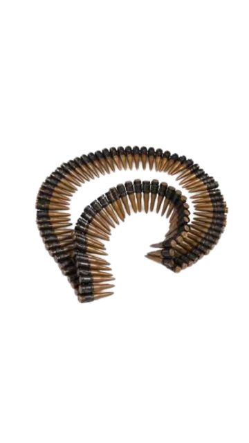 60" Molded Bullet Belt