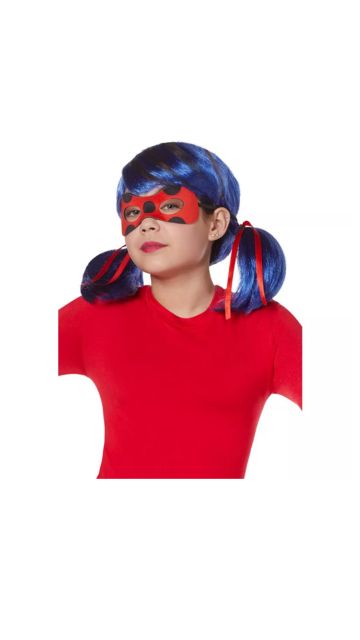 MLB Ladybug Wig and Mask Set