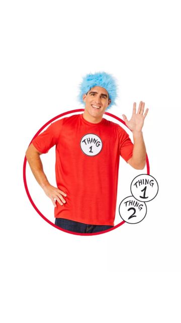 DR. SEUSS THING 1 & 2 MEN'S KIT