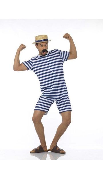 Vintage 1920s Men's Bathing Suit Costume