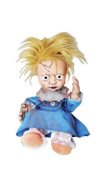 Creepy Animated Kicking Girl
