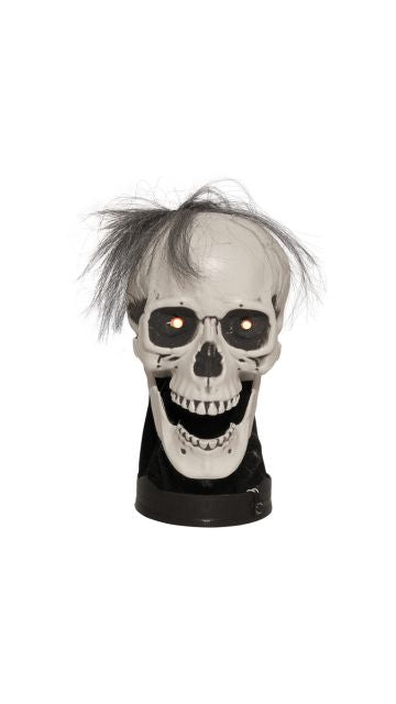 10" ANIMATED SKULL BUST