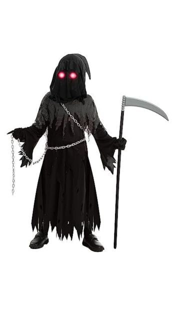 Scary Reaper Ghost Costume Cosplay - Child