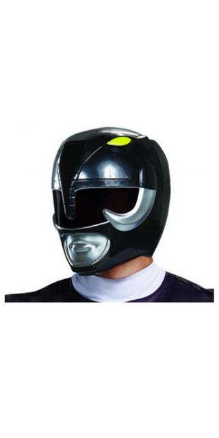 black power ranger motorcycle helmet Black Ranger Helmet and Mask – SoulofHalloween