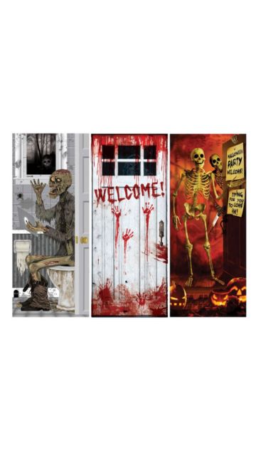 30” x 72” Creepy Look Door Cover Assortment