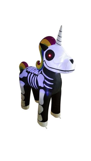 Skeleton Unicorn Inflatable
