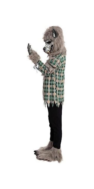 Deluxe Werewolf Costume Set for Kids - Spooktacular Creations Unisex Outfit