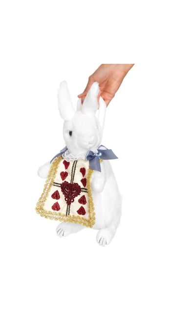 Wonderland White Rabbit Purse