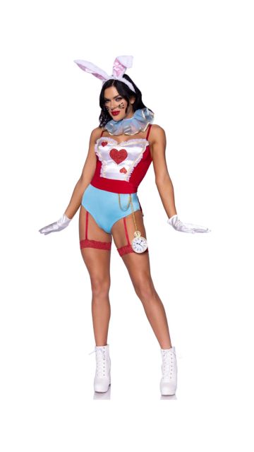 Wonderland White Rabbit Costume Set
