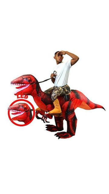 Riding-A-Red Raptor - Adult