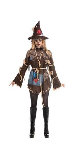 Adult Women Scary Scarecrow Costume