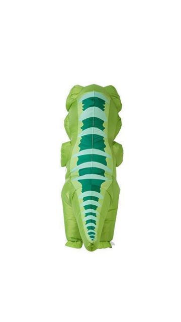 Full Body Inflatable Dinosaur Costume for Kids - One Size - 6ft Tall