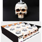 3.5" Halloween Home Skull Tea Light