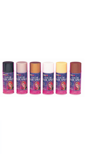 Black Hair Spray for Costumes
