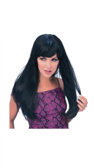 Glamorous Black Wig