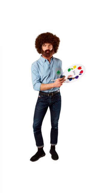Rubie s Adult Bob Ross Costume Top