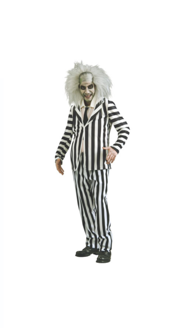 Beetlejuice Adult Costume Set