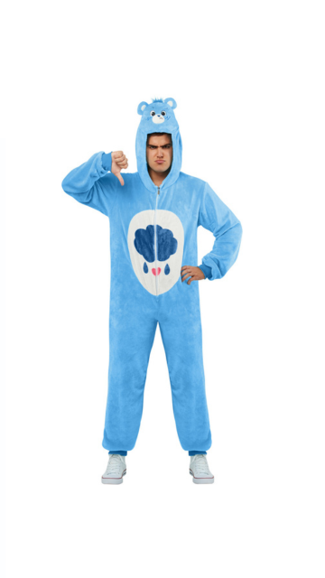 Care bears GRUMPY BEAR COMFY WEAR adult