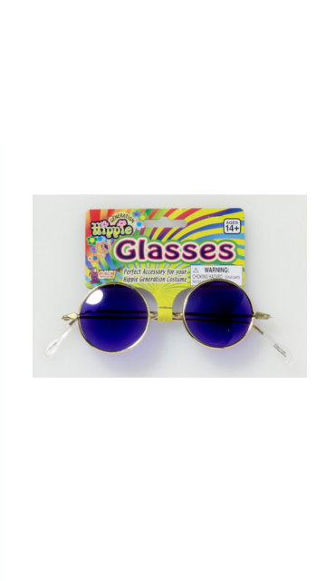 Hippie Blue Lens Glasses