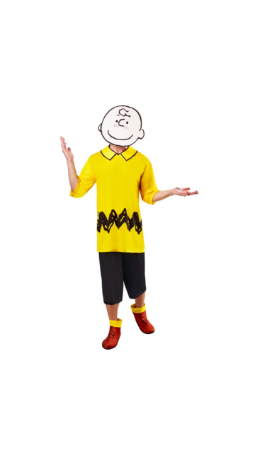 Charlie Brown Men's Costume