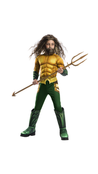 Deluxe Aquaman Costume for Boys