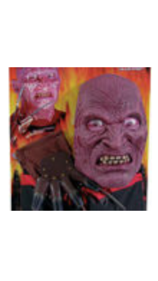 Freddy Krueger Blister Set