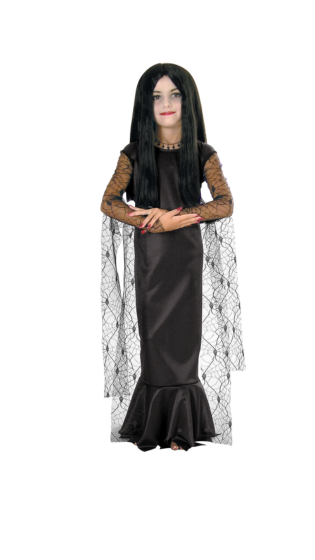 Child Morticia Addams Costume