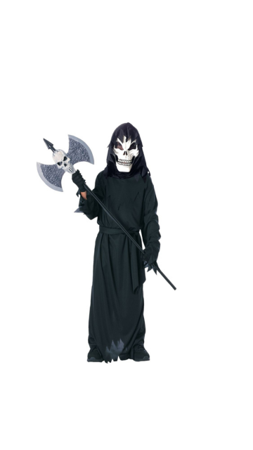 Scary Skeleton Kids Costume