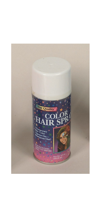 White Hair Color Spray