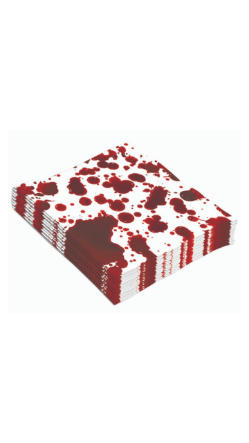Bloody Napkins Decor