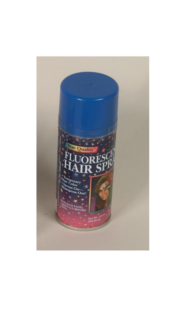 Blue Bright Color Hairspray