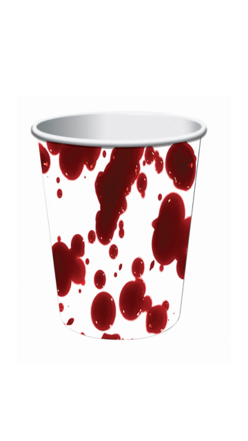 Bloody Cups Party Decor